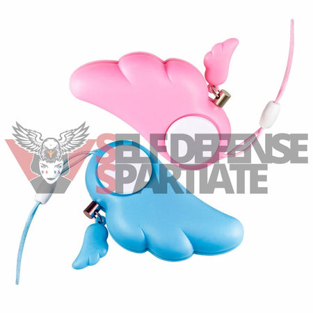 Alarme personnelle ange gardien self defense spartiate bleu rose