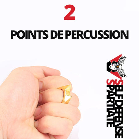Bague self defense scar de combat
