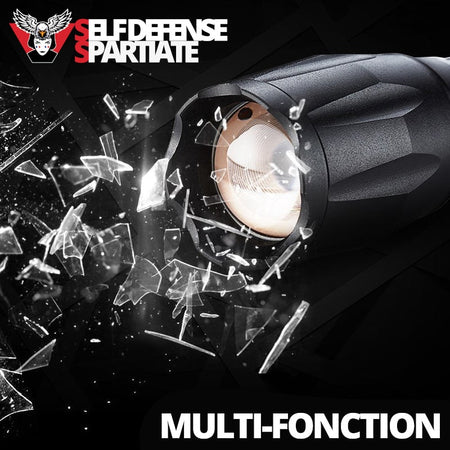 Lampe torche tactique self defense