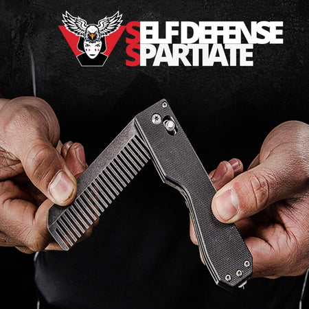 Peigne Tactique self defense spartiate fermé