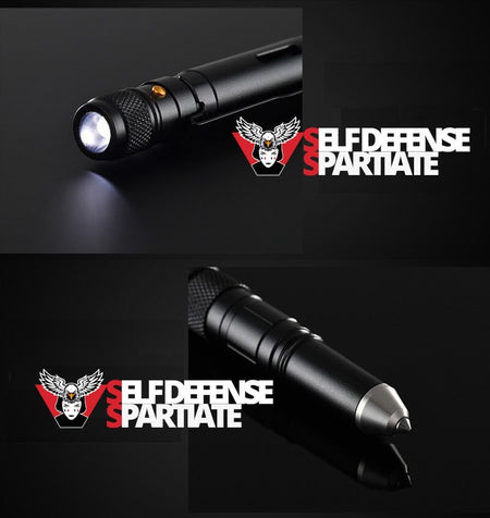 stylo tactique self defense brise glace